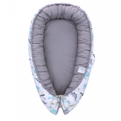 Baby Lounger Baby Nest for Co Sleeping, Portable Breathable Cotton Newborn Lounger Mattress for Crib, Bassinet & Cots for Babies, Newborn Shower Gift 