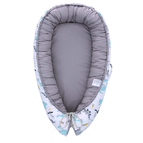 Baby Lounger Baby Nest for Co Sleeping, Portable Breathable Cotton Newborn Lounger Mattress for Crib, Bassinet & Cots for Babies, Newborn Shower Gift 
